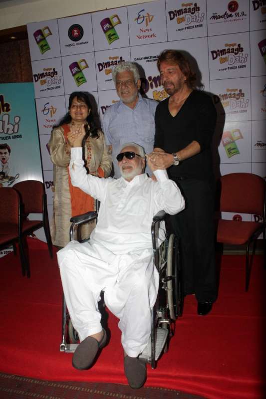 Kader Khan at a film release