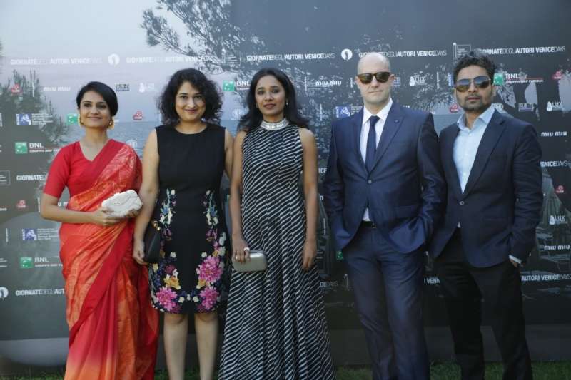 Ruchika Oberoi with team members Amruta, Tannishtha, Ashwin, Mushran and Chandan Roy