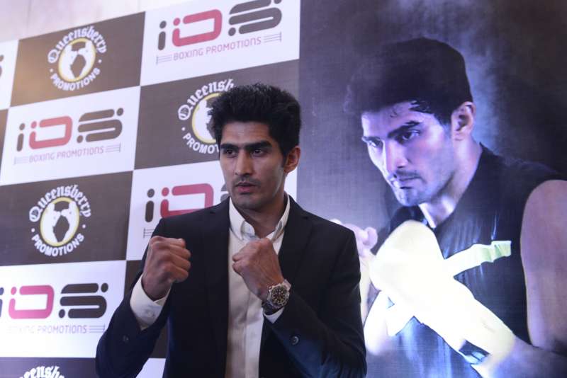 Indian boxer Vijender Singh