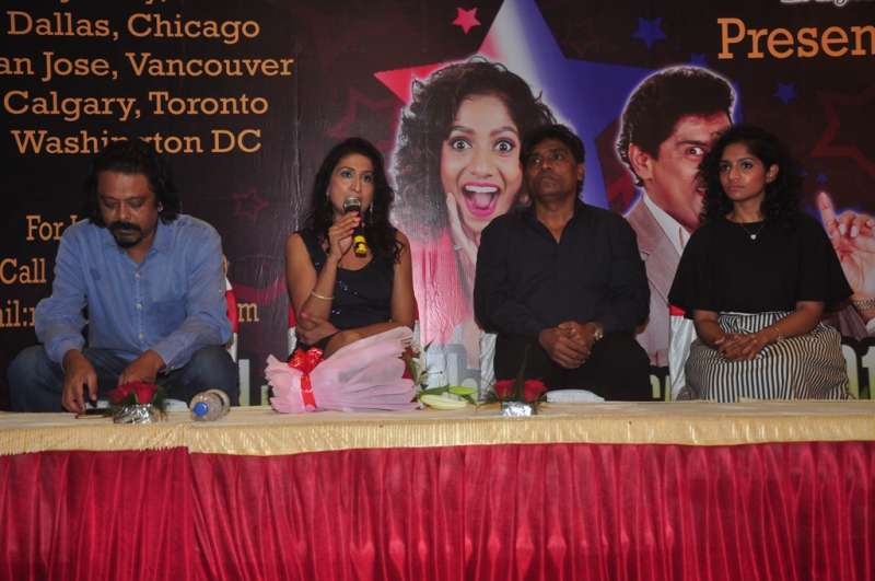 Jamie Lever, Johny Lever ,Ritu Rastogi and Supritam Sen (2)