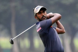 Bengaluru: Jabir Singh in action during Open Golf Championship 2016, in Bengaluru on Oct 20, 2016. (Photo: IANS)