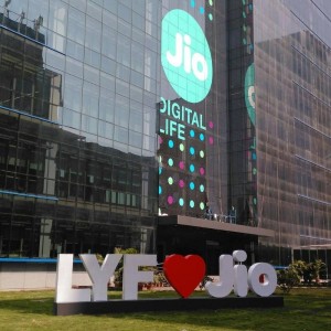 Logos of 'LYF' device and 'Jio'. (File Photo: IANS)