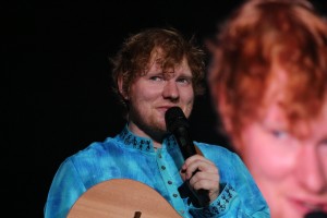 Mumbai: International Singer Ed Sheeran performs during his concert "Divide Tour" in Mumbai on Nov 19, 2017. (Photo:IANS)