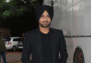 Mumbai: Former cricketer Harbhajan Singh on the sets of "Lagao Boli" in Mumbai on Sept 1, 2019. (Photo: IANS)