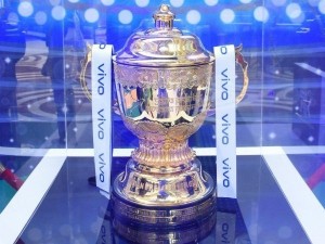 Indian Premier League (IPL) trophy. (File Photo: IANS)