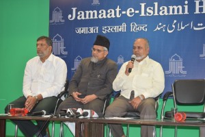 New Delhi: Jamaat-e-Islami Hind President Syed Sadatullah Hussaini during a press conference in New Delhi on Nov 5, 2019. (Photo: IANS)